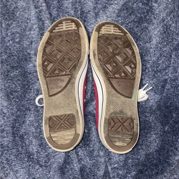 Classic Maroon Red Canvas Sneakers - Picture 4 of 4